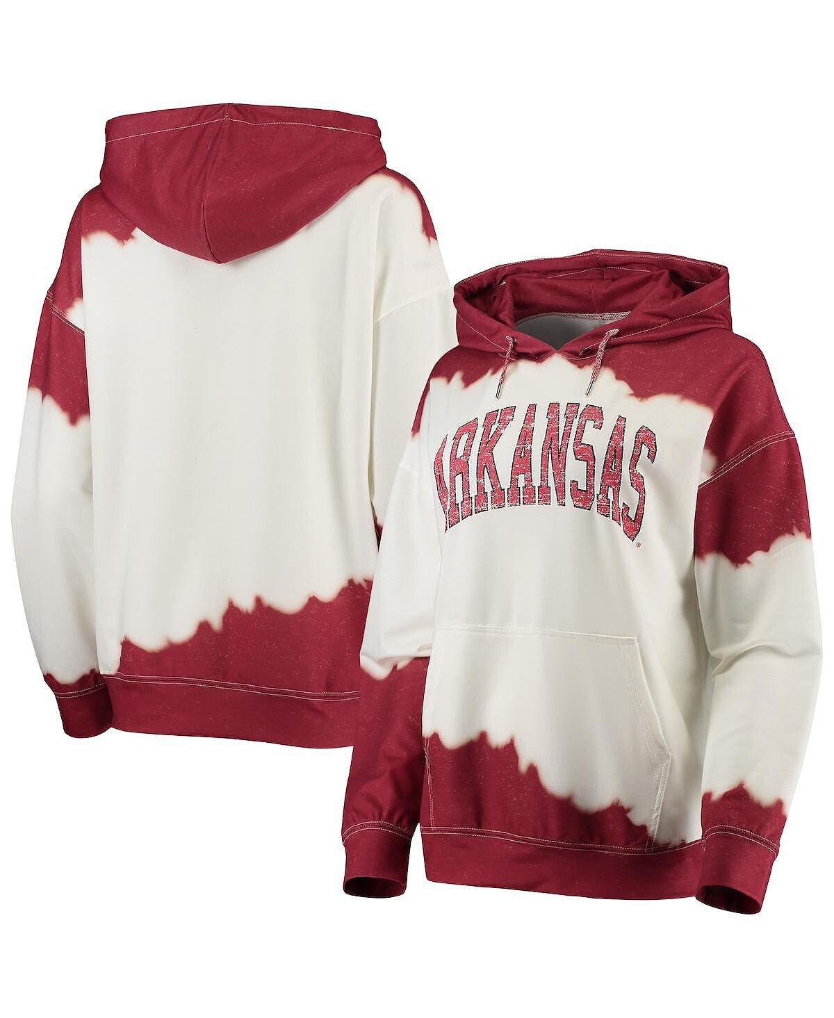 Женский белый пуловер с капюшоном Cardinal Arkansas Razorbacks For the Fun, окрашенный двойным погружением Gameday Couture
Женский белый пуловер с капюшоном Cardinal Arkansas Razorbacks For the Fun, окрашенный двойным погружением Gameday Couture