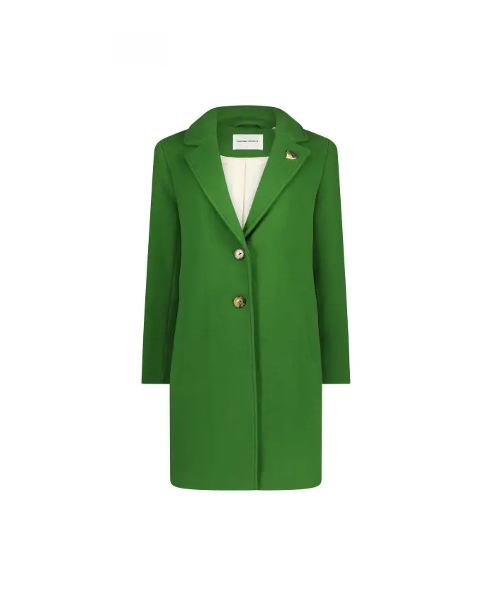 Классическое пальто с булавкой в виде сердечка Fabienne Chapot, зеленый
Классическое пальто с булавкой в виде сердечка Fabienne Chapot, зеленый