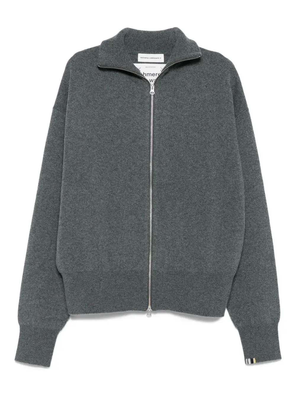 Кашемировый кардиган с застежкой-молнией спереди extreme cashmere, серый
Кашемировый кардиган с застежкой-молнией спереди extreme cashmere, серый