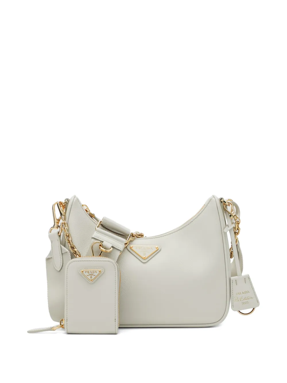 Сумка на плечо Re-Edition 2005 Prada, бежевый
Сумка на плечо Re-Edition 2005 Prada, бежевый