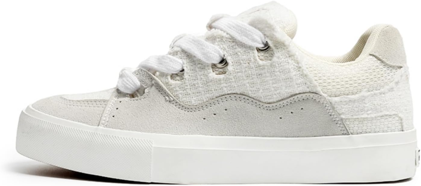 Мужские повседневные низкие кеды с шнуровкой, модный колор-блок, удобная обувь для ходьбы и катания на скейтборде для стильного ежедневного ношения Aokisx, белый
Мужские повседневные низкие кеды с шнуровкой, модный колор-блок, удобная обувь для ходьбы и катания на скейтборде для стильного ежедневного ношения Aokisx, белый