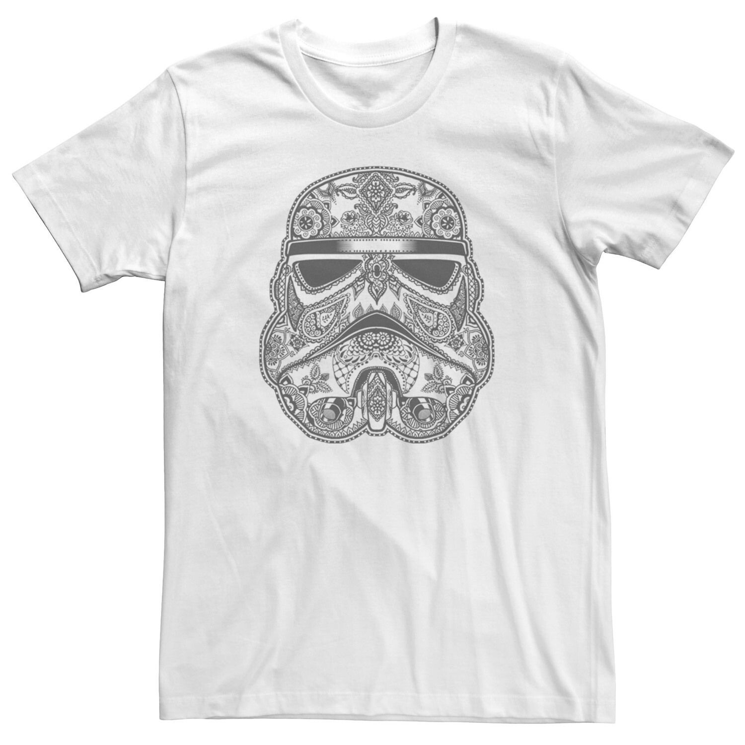 Мужская футболка с дизайном шлема Stormtrooper Artsy Henna Star Wars
Мужская футболка с дизайном шлема Stormtrooper Artsy Henna Star Wars