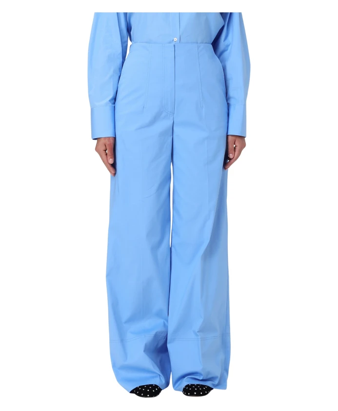 Широкие брюки Msgm, синий
Широкие брюки Msgm, синий