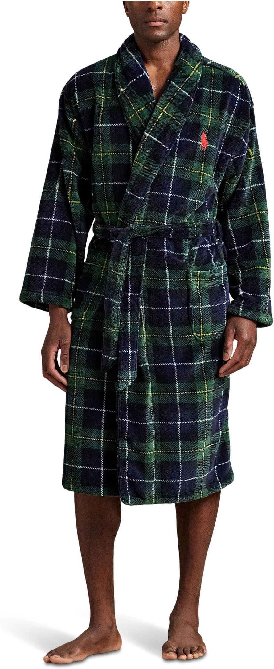 Мужской плюшевый халат из микрофибры Polo Ralph Lauren, Plaid
Мужской плюшевый халат из микрофибры Polo Ralph Lauren, Plaid