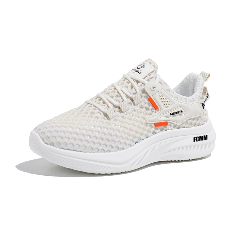 Дышащие противоскользящие повседневные кроссовки для подростков FCMM, бежевый 
Дышащие противоскользящие повседневные кроссовки для подростков FCMM, бежевый