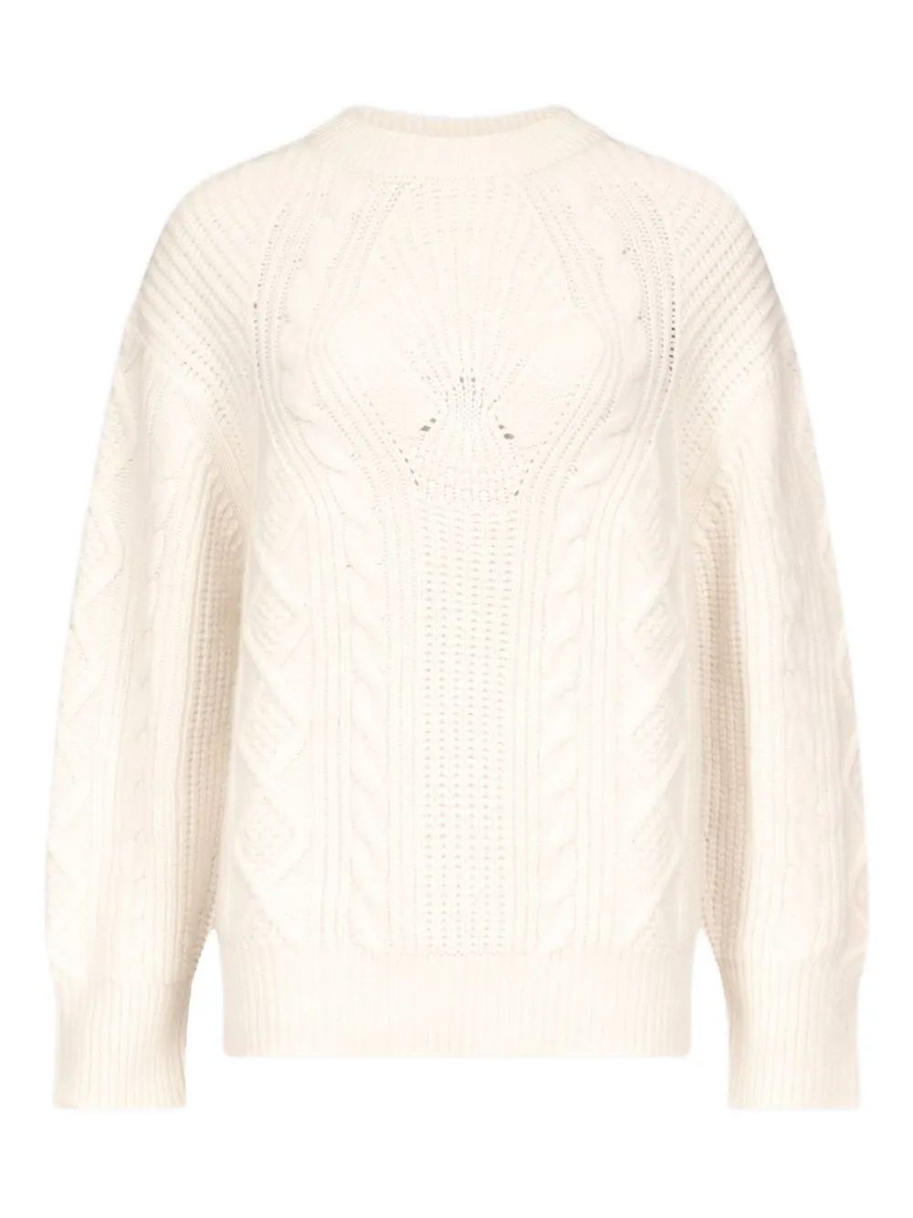 Свитер с косами Silva LouLou de Saison, нейтральный 
Свитер с косами Silva LouLou de Saison, нейтральный