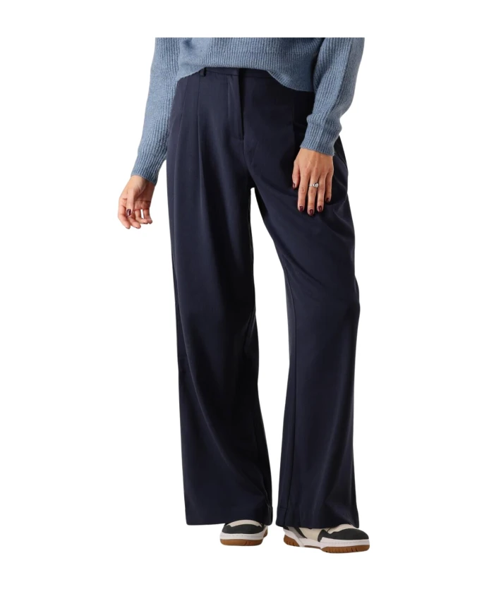 Широкие брюки с высокой талией Moss Copenhagen, синий
Широкие брюки с высокой талией Moss Copenhagen, синий