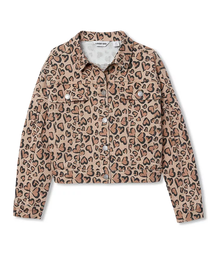 Джинсовая куртка для девочек Lands' End, коричневый/бежевый
Джинсовая куртка для девочек Lands' End, коричневый/бежевый