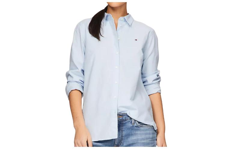 Tommy Hilfiger Женская синяя рубашка
Tommy Hilfiger Женская синяя рубашка