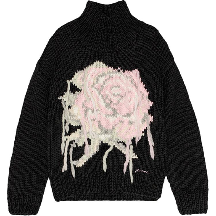 Свитер Handknit Turtleneck Jumper GANNI, черный
Свитер Handknit Turtleneck Jumper GANNI, черный