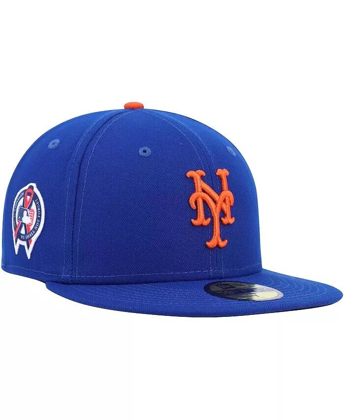 Мужская бейсболка Royal New York Mets 9, 11 с боковой нашивкой Memorial 59Fifty New Era
Мужская бейсболка Royal New York Mets 9, 11 с боковой нашивкой Memorial 59Fifty New Era