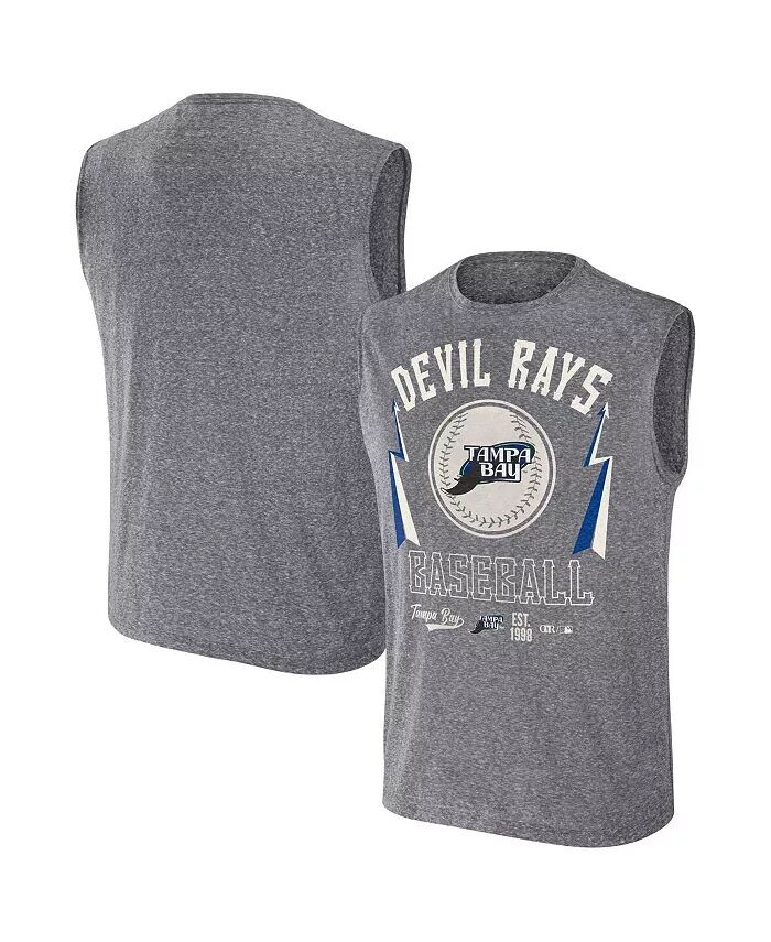 Мужская майка Darius Rucker Collection от Charcoal Tampa Bay Rays Muscle Tank Top Fanatics, серый
Мужская майка Darius Rucker Collection от Charcoal Tampa Bay Rays Muscle Tank Top Fanatics, серый