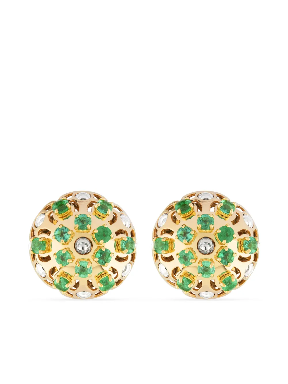 Серьги-гвоздики Damasco из желтого золота с изумрудом Officina Bernardi, золотой
Серьги-гвоздики Damasco из желтого золота с изумрудом Officina Bernardi, золотой