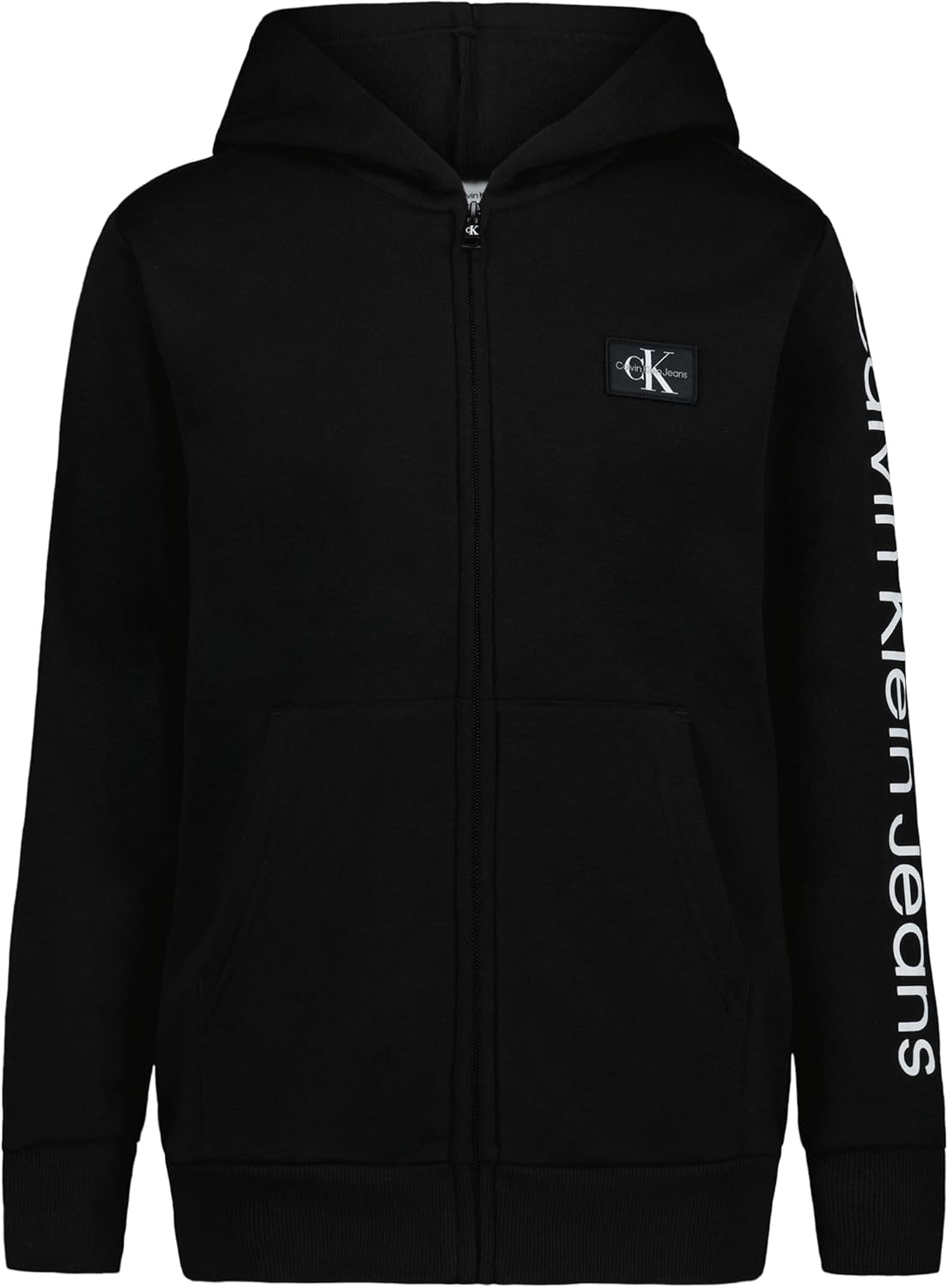 Толстовка Calvin Klein Boys с длинным рукавом и молнией из флиса, Ckj Black
Толстовка Calvin Klein Boys с длинным рукавом и молнией из флиса, Ckj Black