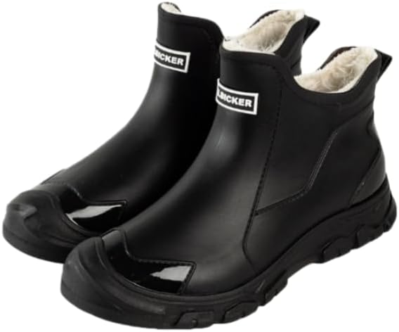 Мужские водонепроницаемые сапоги Hhhchpm до щиколотки, Садовая обувь с противоскользящей подошвой, идеально подходит для кухни, сада и дождливых/влажных дней на улице, черный
Мужские водонепроницаемые сапоги Hhhchpm до щиколотки, Садовая обувь с противоскользящей подошвой, идеально подходит для кухни, сада и дождливых/влажных дней на улице, черный