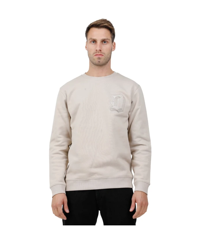 Хлопковая толстовка стандартного кроя Dondup, бежевый
Хлопковая толстовка стандартного кроя Dondup, бежевый