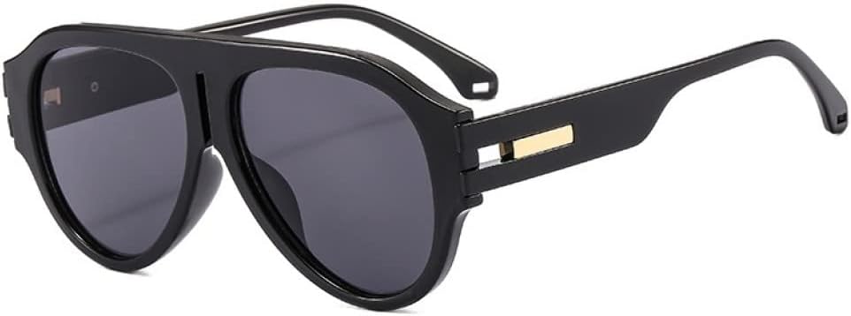 Солнцезащитные очки для женщин в винтажном стиле с большой оправой, модный дизайн для мужчин, защита от УФ-излучения UV400, увеличенного размера, черные MTZJH, One Color
Солнцезащитные очки для женщин в винтажном стиле с большой оправой, модный дизайн для мужчин, защита от УФ-излучения UV400, увеличенного размера, черные MTZJH, One Color