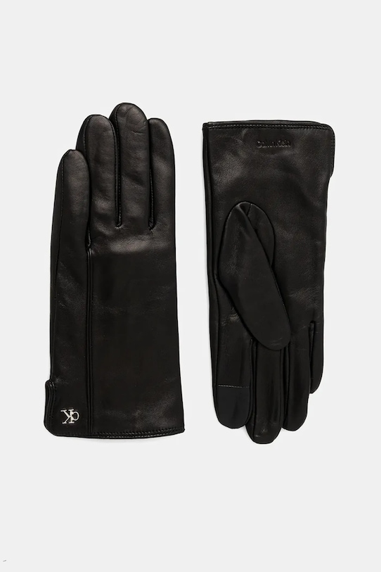 Кожаные перчатки Calvin Klein, черный
Кожаные перчатки Calvin Klein, черный