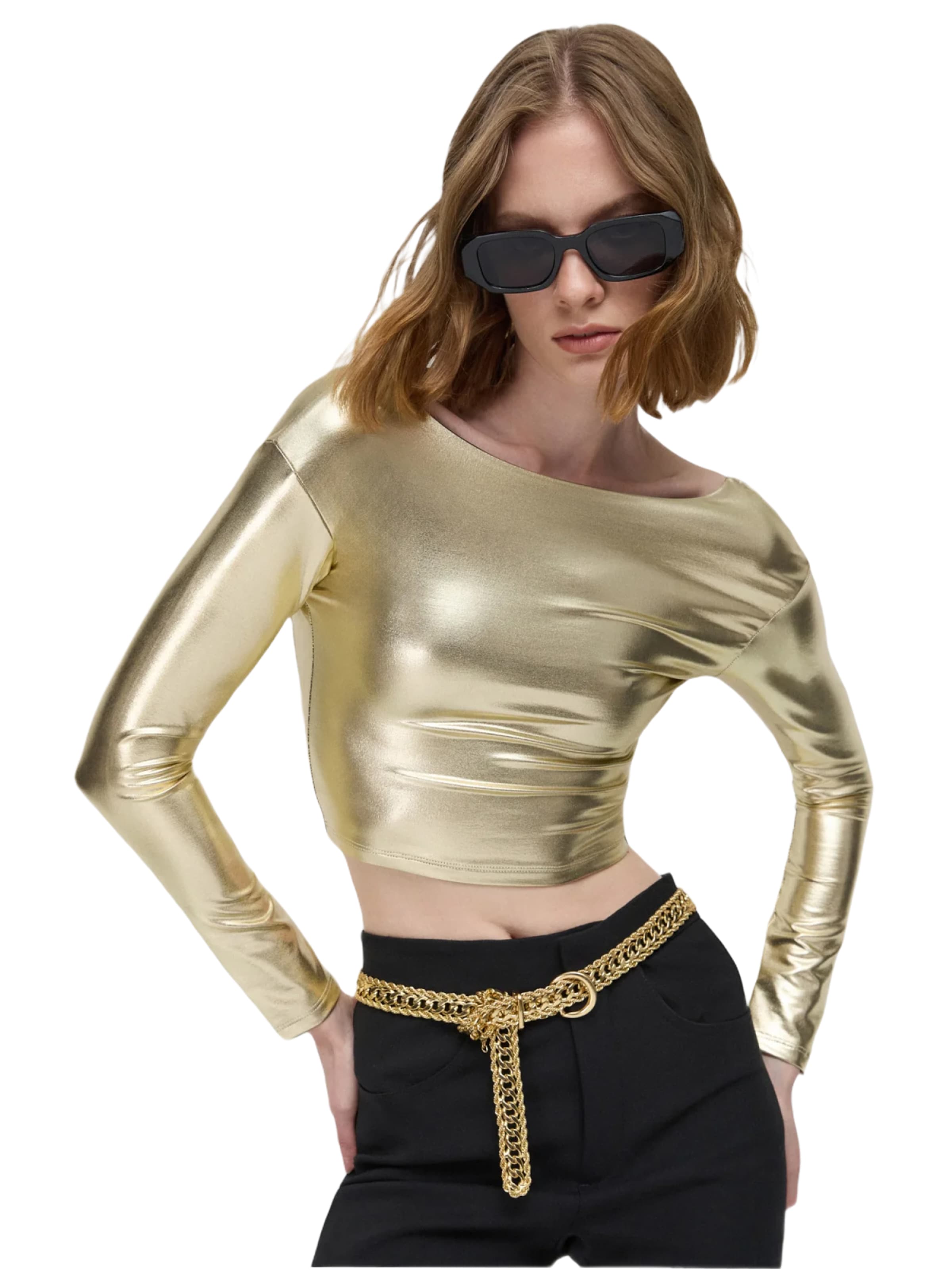 No Matter What Лонгслив в золотом цвете
No Matter What Лонгслив в золотом цвете