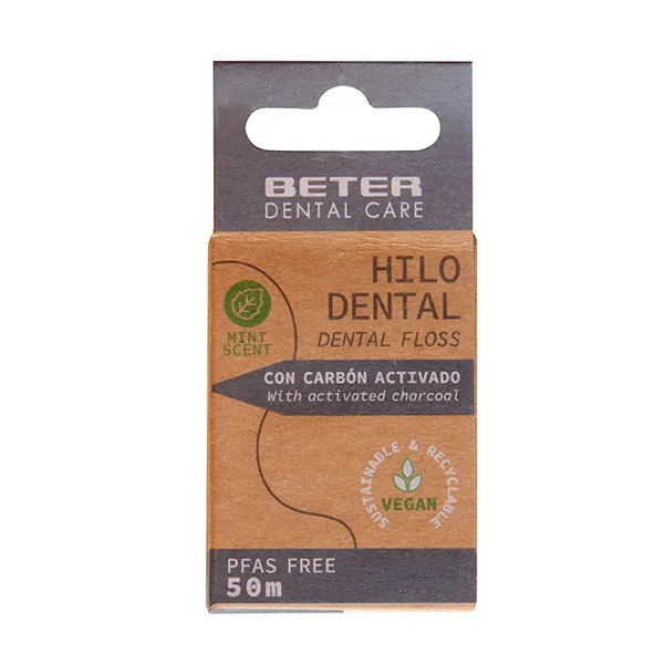 Зубная нить с активированным углем Dental Floss With Activated Charcoal Dental Care Beter, 1 UD
Зубная нить с активированным углем Dental Floss With Activated Charcoal Dental Care Beter, 1 UD