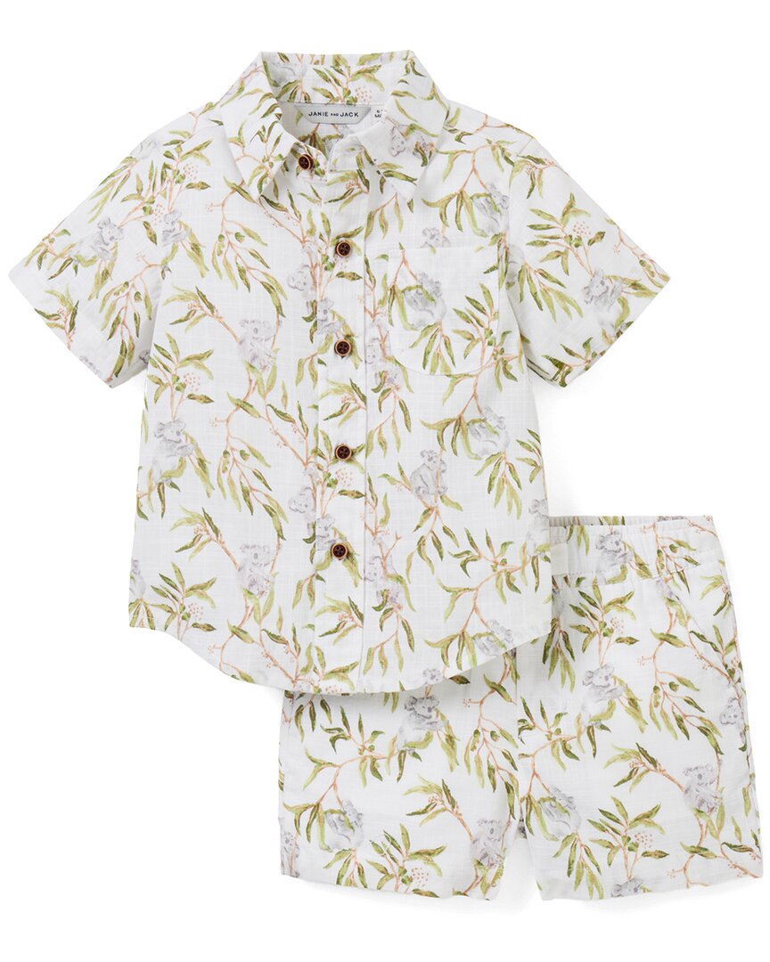 Комплект одежды "Джейни и Джек Кабана" Janie and Jack, белый
Комплект одежды "Джейни и Джек Кабана" Janie and Jack, белый