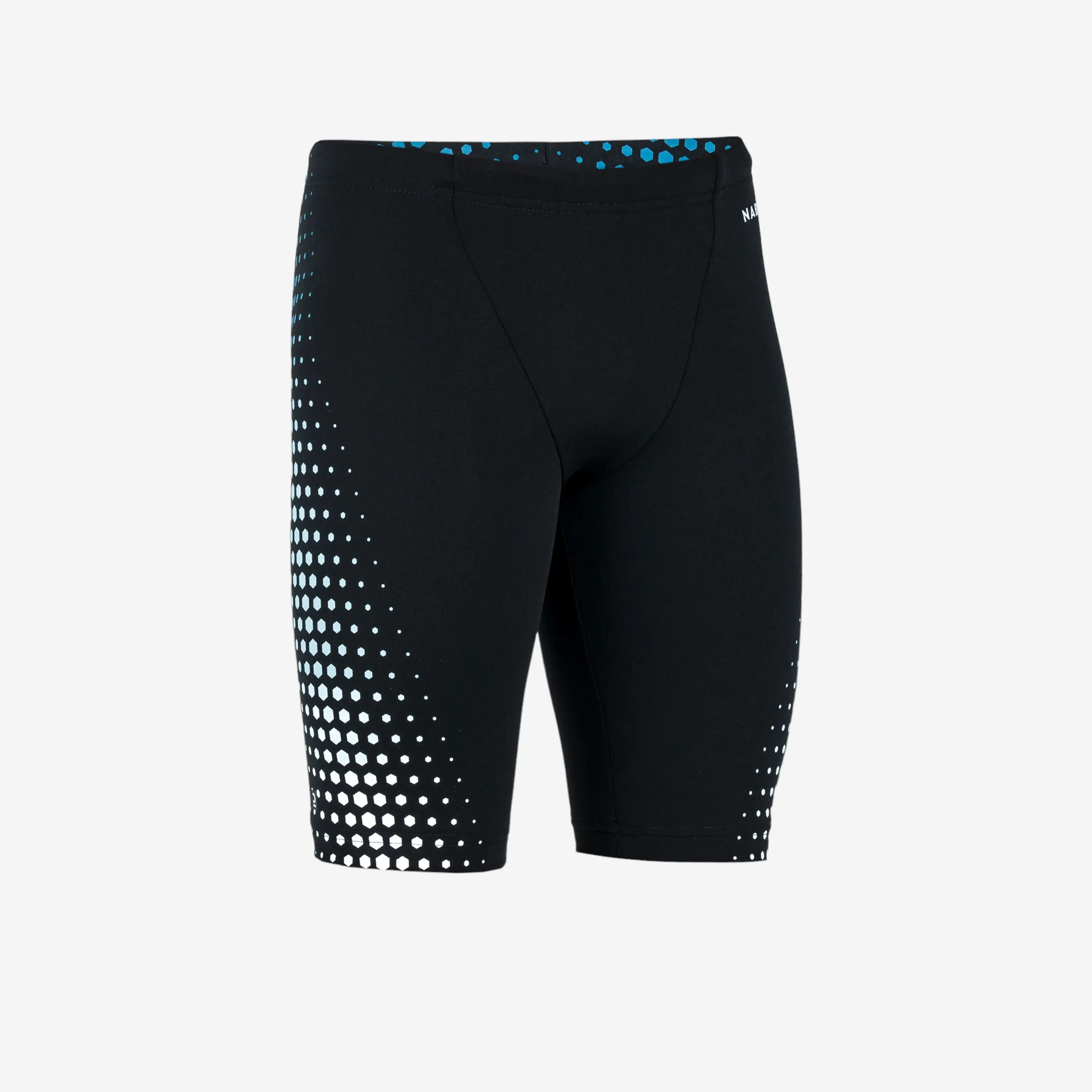 Мужские детские плавки jammer Nabaiji 500 Fitib с сетчатыми вставками чёрно-белые
Мужские детские плавки jammer Nabaiji 500 Fitib с сетчатыми вставками чёрно-белые