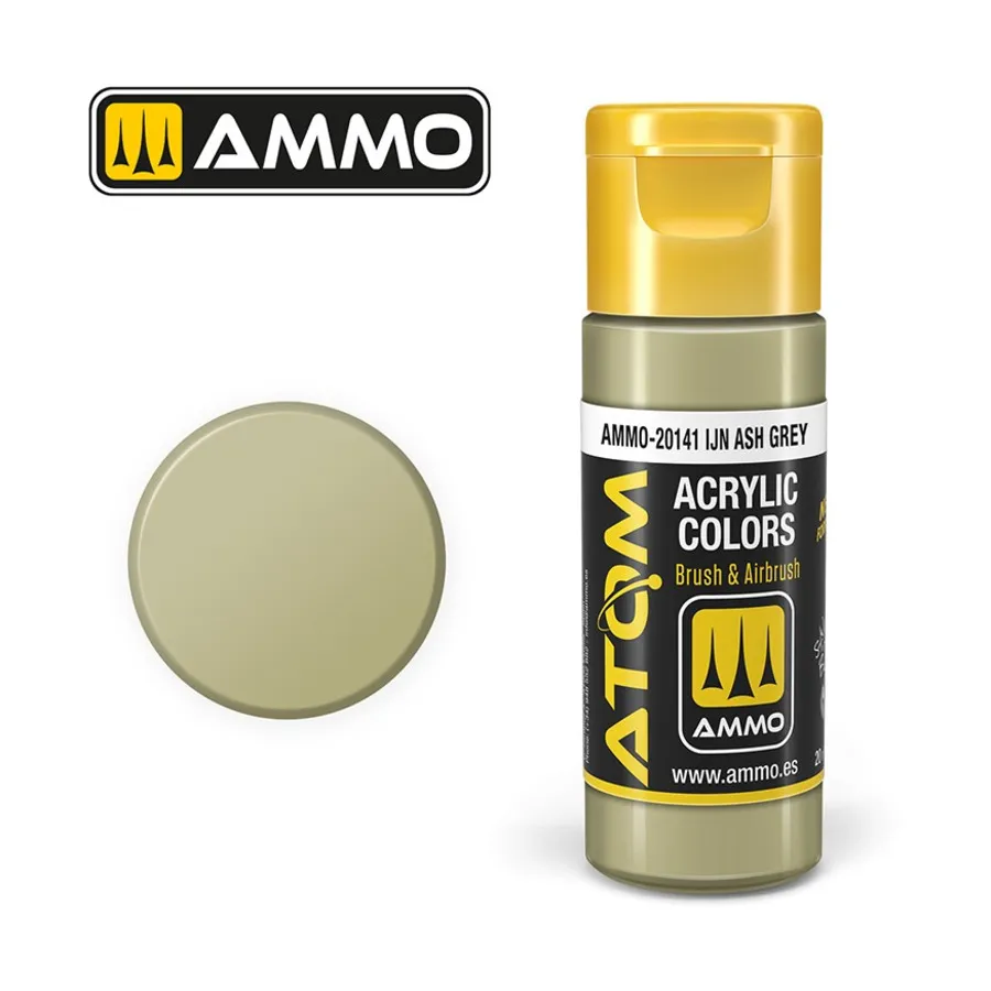 IJN Эш Грей, ATOM Acrylic Paints
IJN Эш Грей, ATOM Acrylic Paints