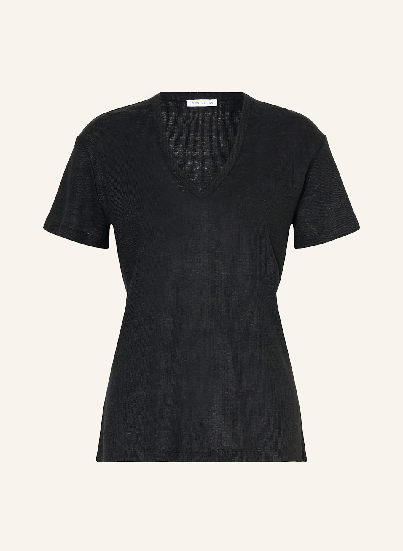 Футболка из льна Mrs & Hugs, черный
Футболка из льна Mrs & Hugs, черный