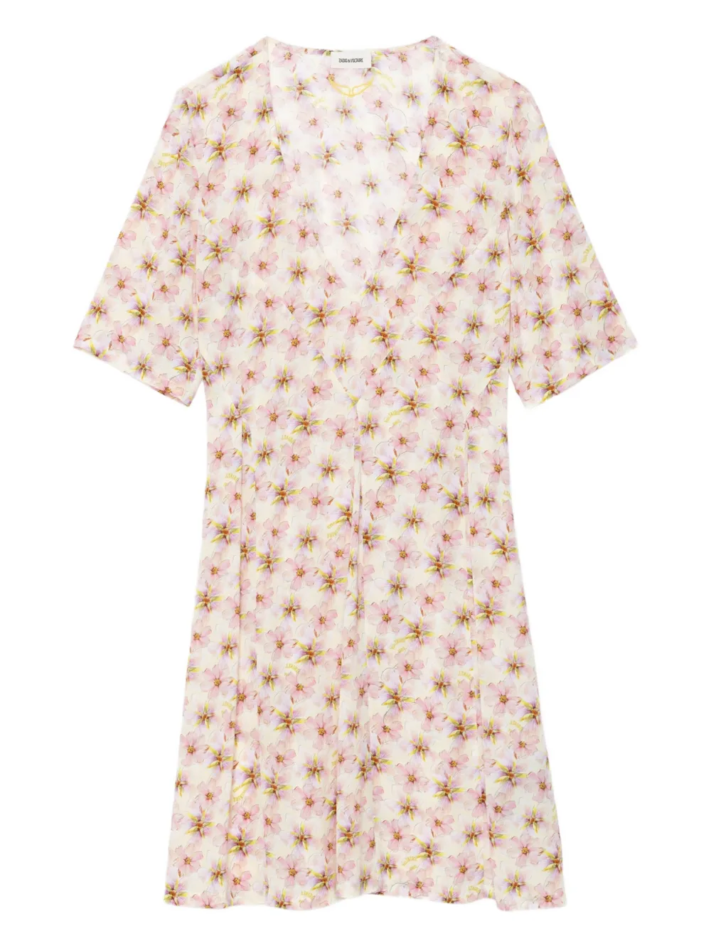 Платье мини с цветочным принтом Zadig&Voltaire, нейтральный
Платье мини с цветочным принтом Zadig&Voltaire, нейтральный