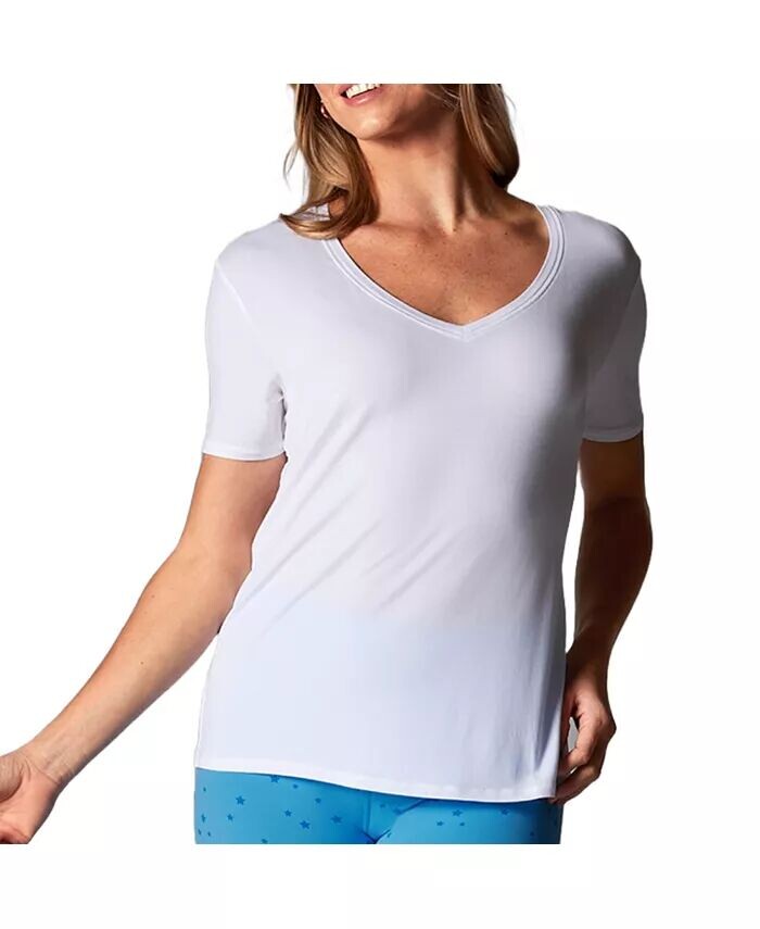 Женская повседневная футболка с v-образным вырезом Tavi, белый
Женская повседневная футболка с v-образным вырезом Tavi, белый