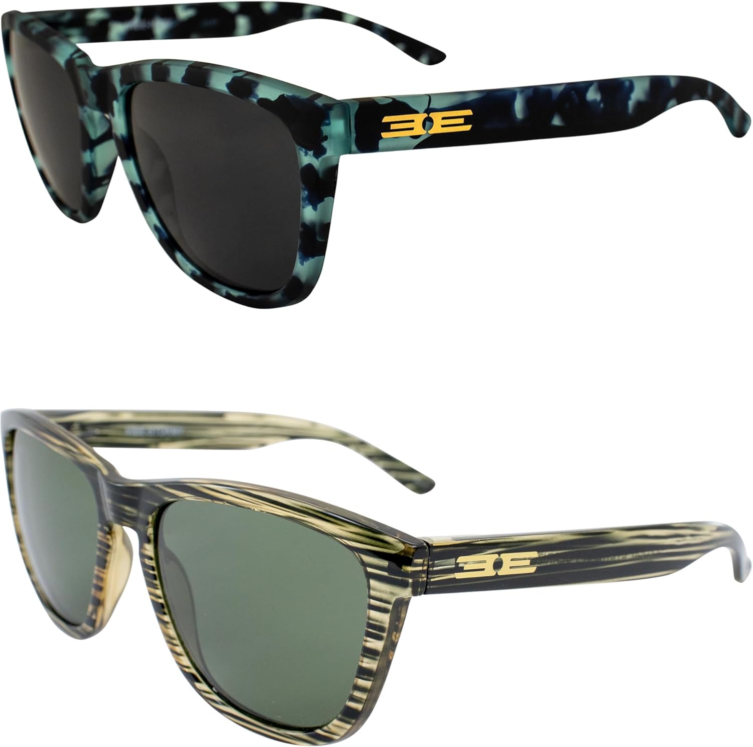 Солнцезащитные очки Epoch Eyewear Vibe с поляризацией, женские и мужские, 2 пары: синие с полупрозрачными линзами и дымчатыми зеркальными линзами, зеленые с зелеными зеркальными линзами, Demi-smoke/Green-green
Солнцезащитные очки Epoch Eyewear Vibe с поляризацией, женские и мужские, 2 пары: синие с полупрозрачными линзами и дымчатыми зеркальными линзами, зеленые с зелеными зеркальными линзами, Demi-smoke/Green-green