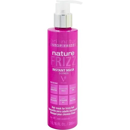 Abril et Nature Nature Frizz Instant Mask Кератиновая маска для волос 200мл
Abril et Nature Nature Frizz Instant Mask Кератиновая маска для волос 200мл