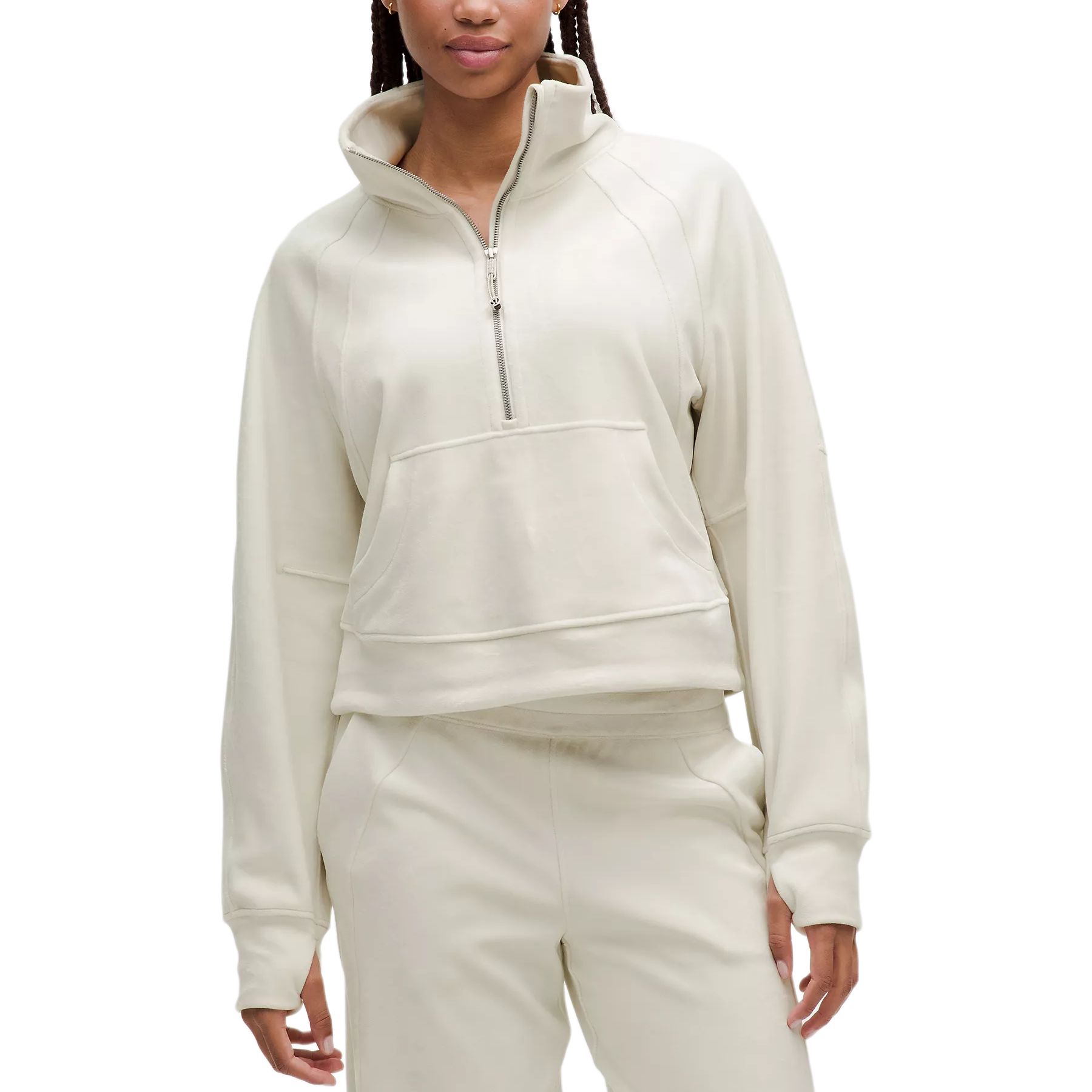 Свитшот с воронкообразным воротником Scuba Series женский Lululemon, белый
Свитшот с воронкообразным воротником Scuba Series женский Lululemon, белый