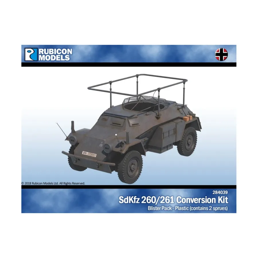 Комплект для переоборудования SdKfz 260 / SdKfz261, World War II - Germany & Axis (28mm)
Комплект для переоборудования SdKfz 260 / SdKfz261, World War II - Germany & Axis (28mm)