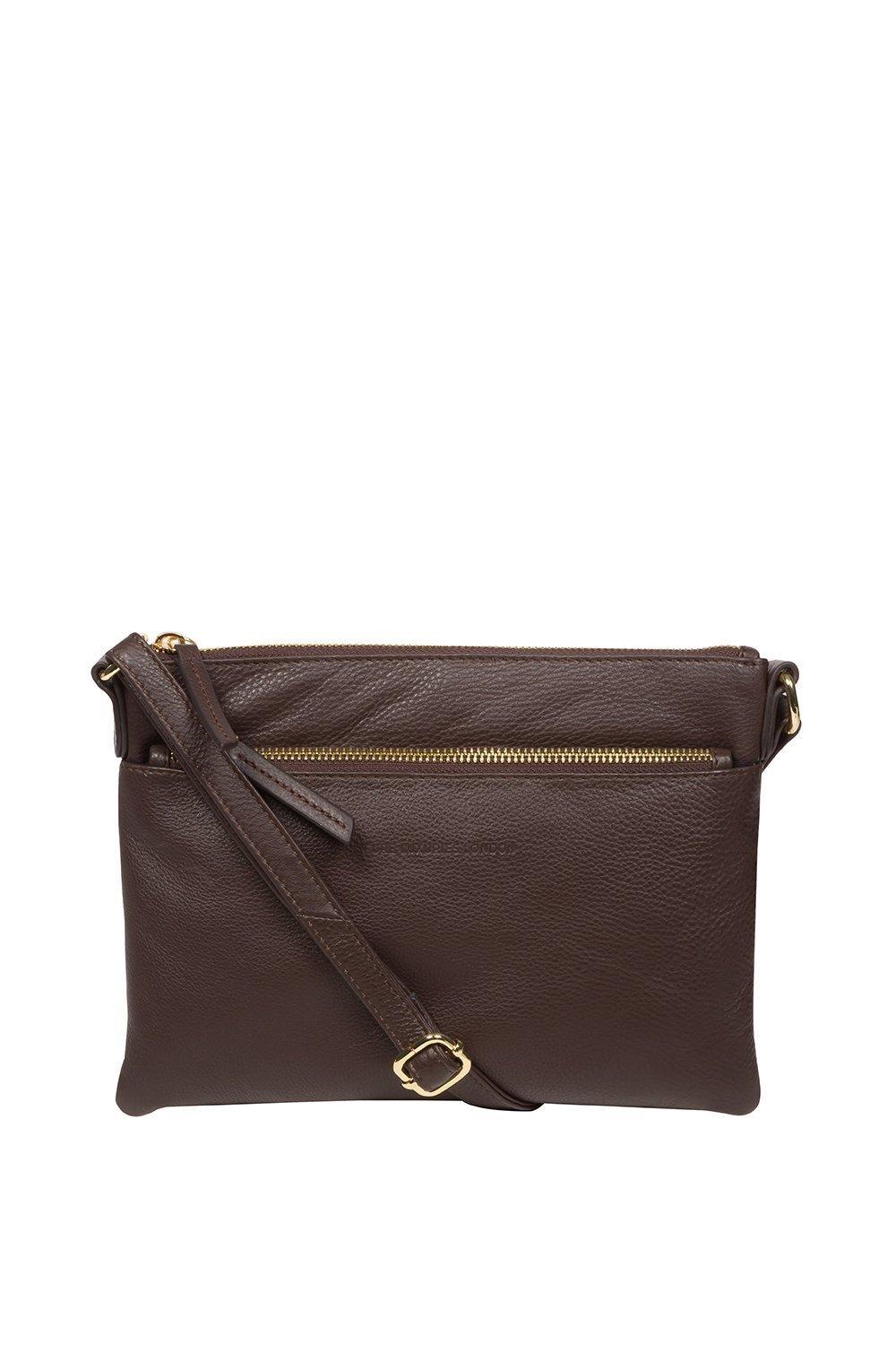 Сумка через плечо 'Hannah' из кожи наппа Pure Luxuries London, коричневый
Сумка через плечо 'Hannah' из кожи наппа Pure Luxuries London, коричневый