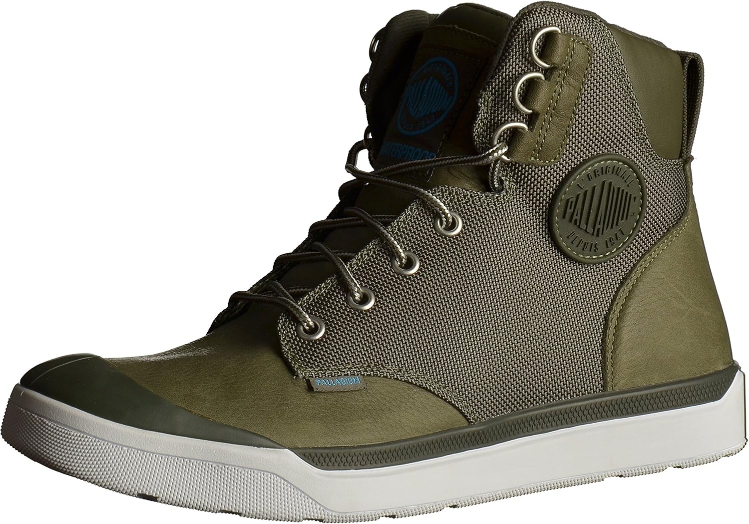 Мужские водонепроницаемые сапоги Palladium Pallarue HI Cuff, зеленый
Мужские водонепроницаемые сапоги Palladium Pallarue HI Cuff, зеленый