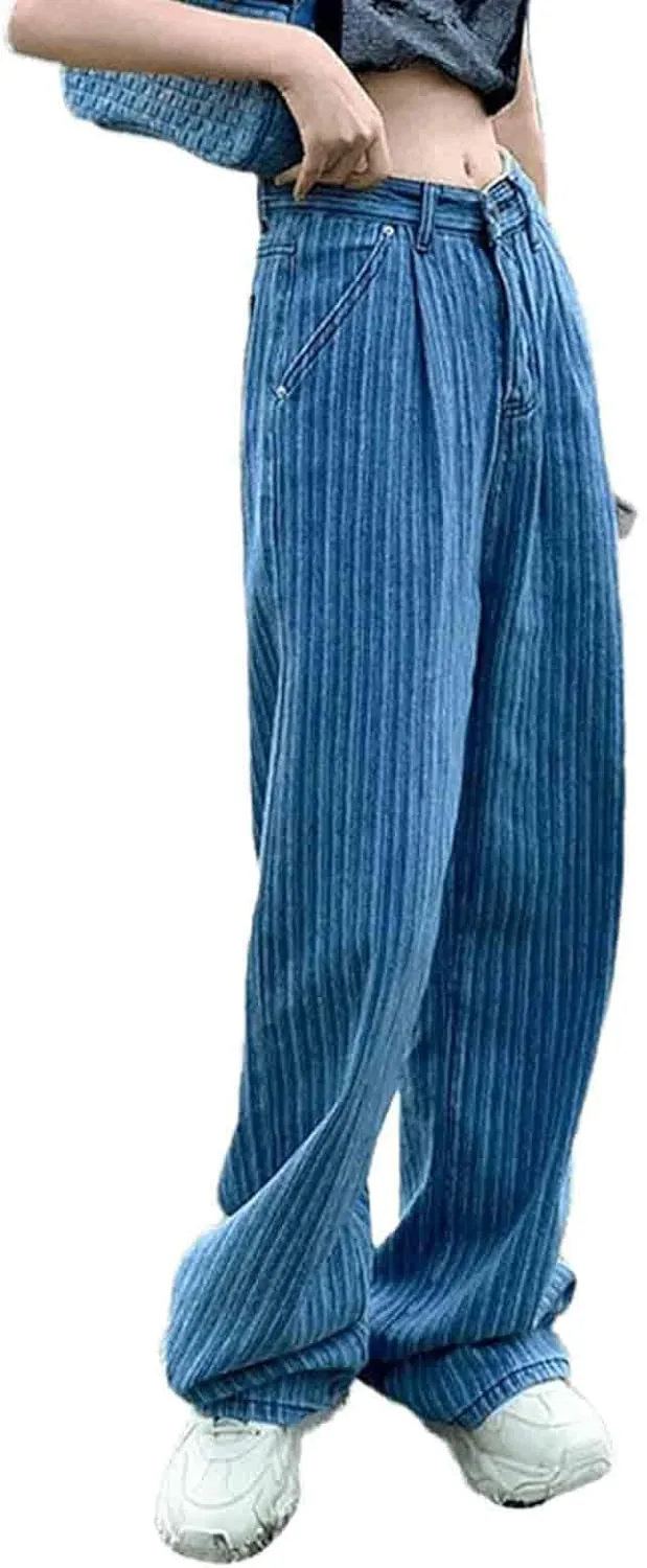 Женские джинсы с вертикальной полоской, прямые и свободные CBDAO
Женские джинсы с вертикальной полоской, прямые и свободные CBDAO