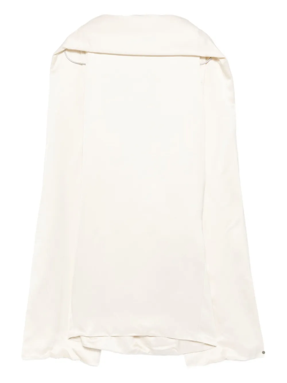 Платье из шелка с необработанным краем TOTEME, нейтральный
Платье из шелка с необработанным краем TOTEME, нейтральный