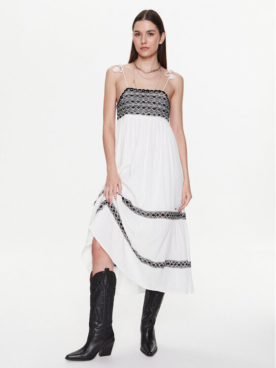 Платье на каждый день, стандартного кроя Pepe Jeans, экрю
Платье на каждый день, стандартного кроя Pepe Jeans, экрю