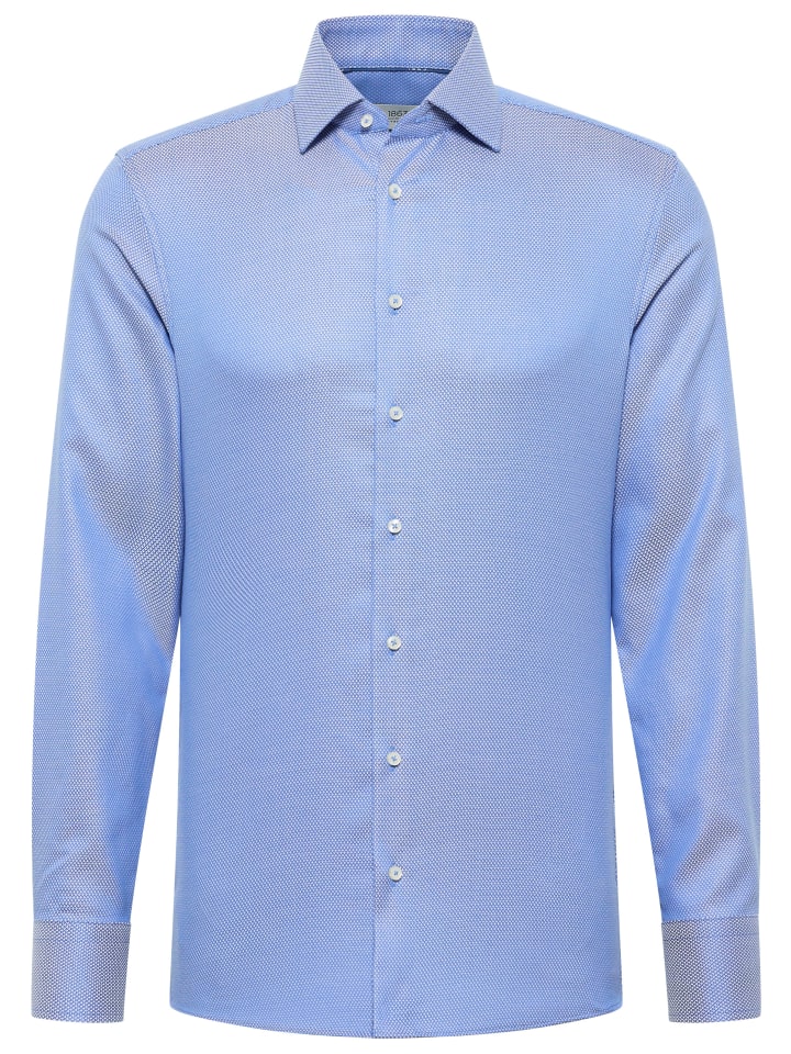 Eterna Рубашка приталенного кроя королевского синего цвета
Eterna Рубашка приталенного кроя королевского синего цвета