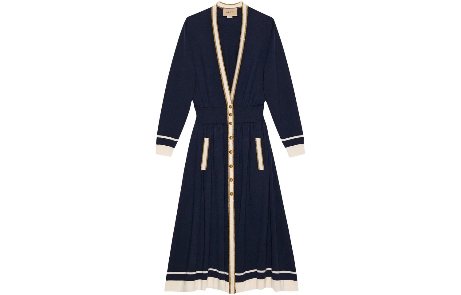 Платье с длинными рукавами женское темно-синее Gucci
Платье с длинными рукавами женское темно-синее Gucci