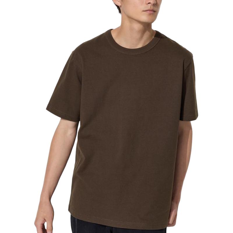 Футболка унисекс темно-кофейная UNIQLO
Футболка унисекс темно-кофейная UNIQLO