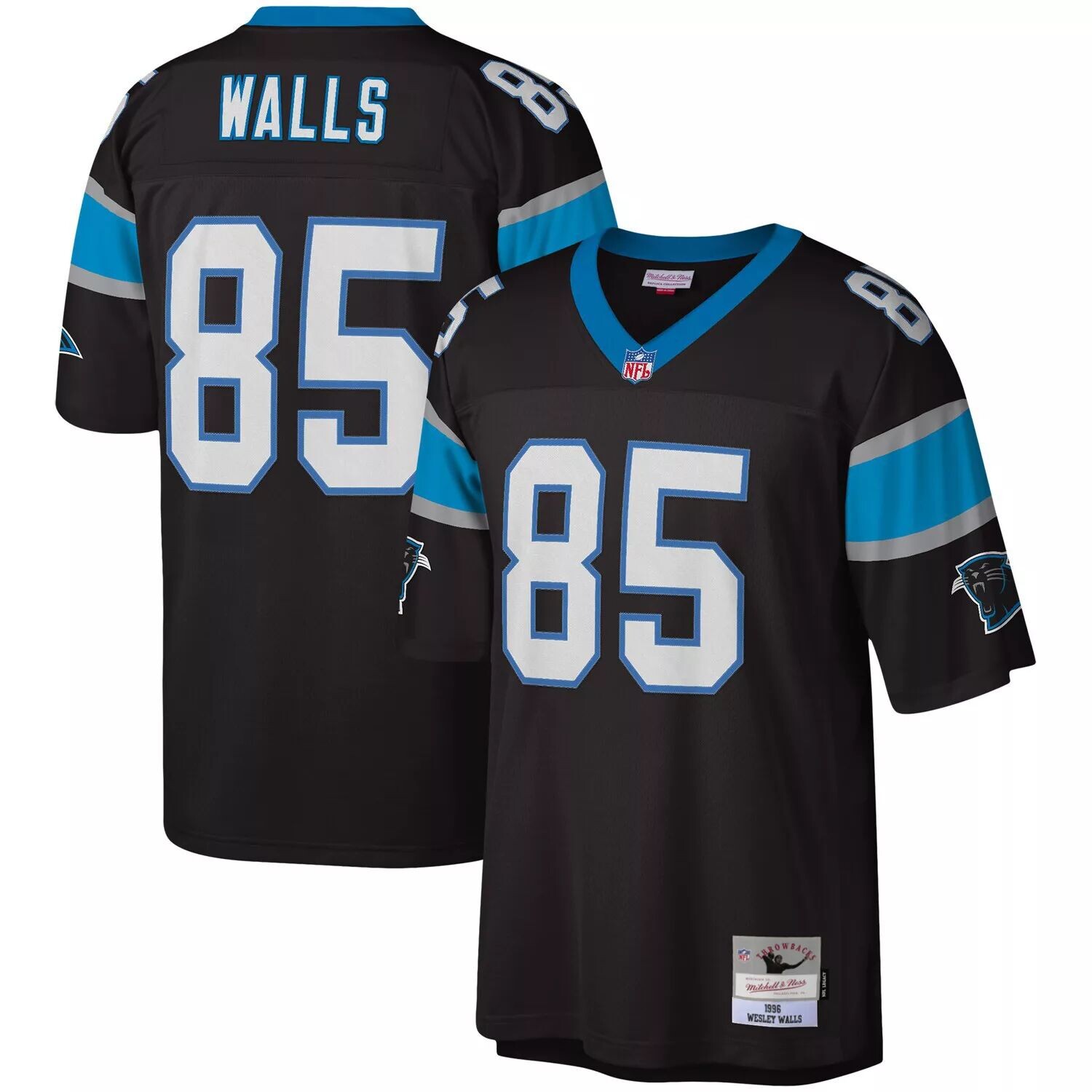 Мужская футболка Mitchell & Ness Wesley Walls Black Carolina Panthers 1996 Legacy Replica Джерси
Мужская футболка Mitchell & Ness Wesley Walls Black Carolina Panthers 1996 Legacy Replica Джерси
