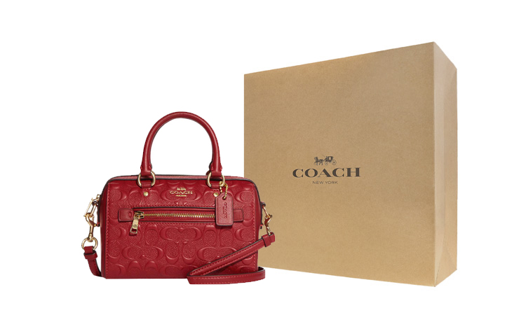 COACH Сумка через плечо Rowan из гладкой телячьей кожи миниатюрная женская красная
COACH Сумка через плечо Rowan из гладкой телячьей кожи миниатюрная женская красная