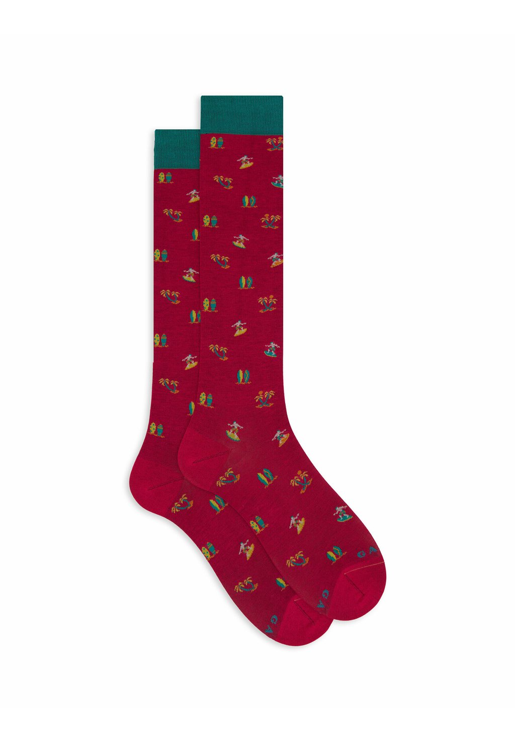 Гольфы WITH SURFING MOTIF Gallo, красный
Гольфы WITH SURFING MOTIF Gallo, красный