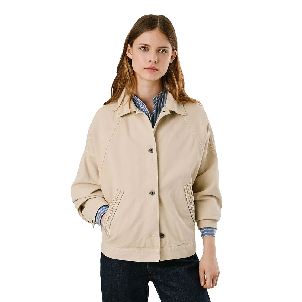 Куртка Pepe Jeans Saura, бежевый
Куртка Pepe Jeans Saura, бежевый