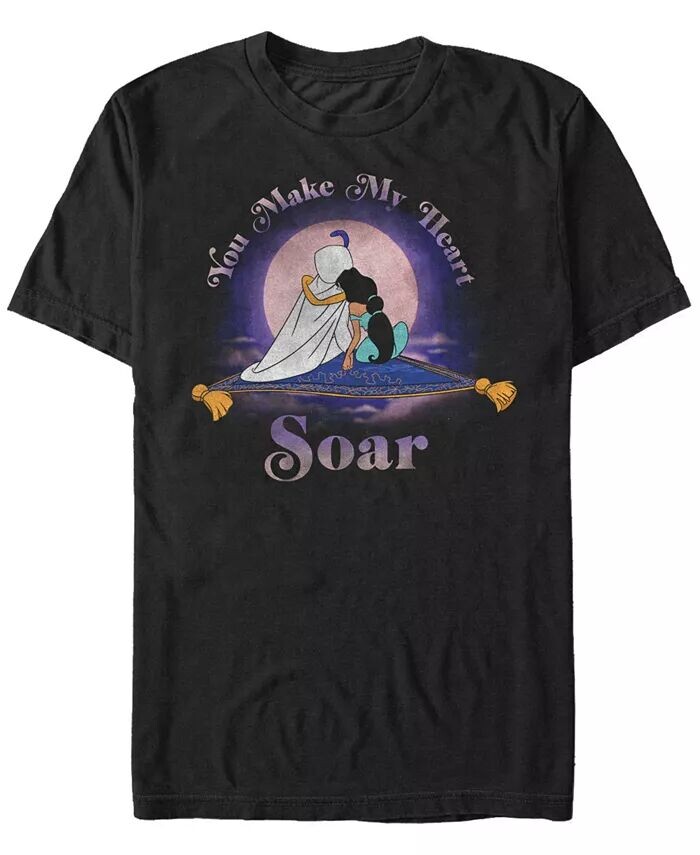 Футболка с коротким рукавом для мужчин Disney Aladdin You Make My Heart Soar Fifth Sun, черный
Футболка с коротким рукавом для мужчин Disney Aladdin You Make My Heart Soar Fifth Sun, черный