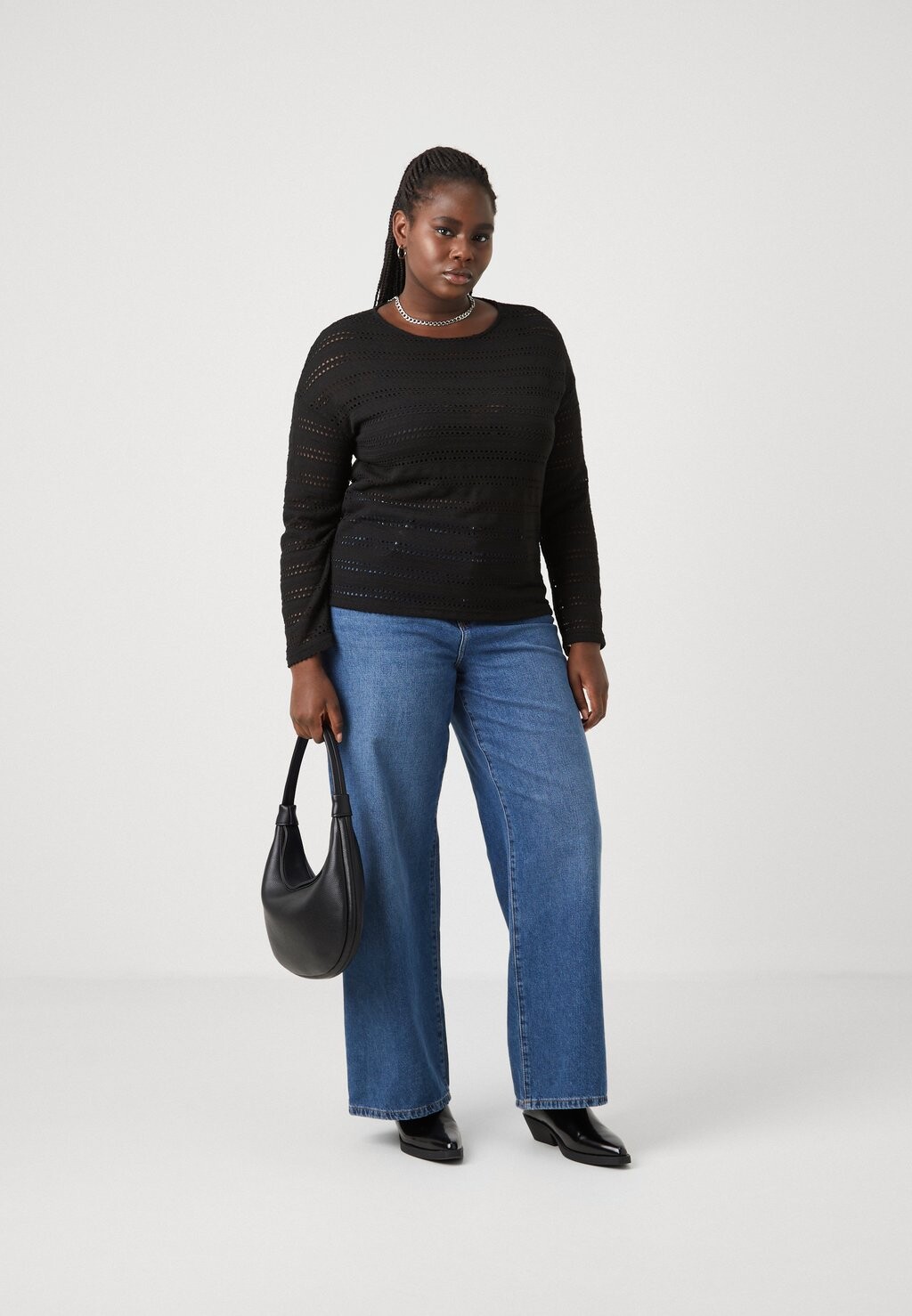 Джемпер CARHARPER O NECK ONLY Carmakoma, черный
Джемпер CARHARPER O NECK ONLY Carmakoma, черный