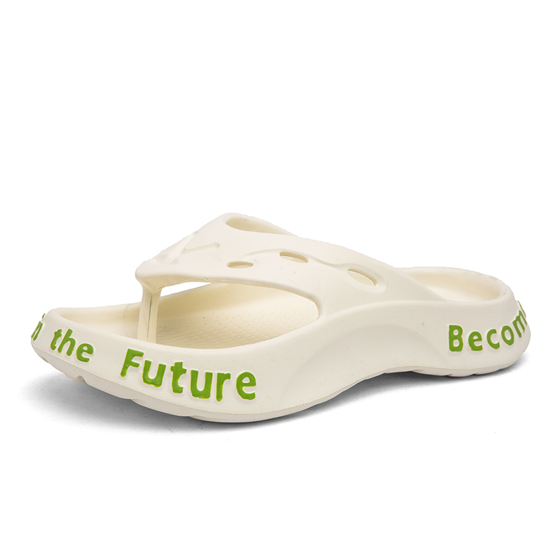 Износостойкие, нескользящие, быстросохнущие шлепанцы мужские Meiretu, Ecru 
Износостойкие, нескользящие, быстросохнущие шлепанцы мужские Meiretu, Ecru