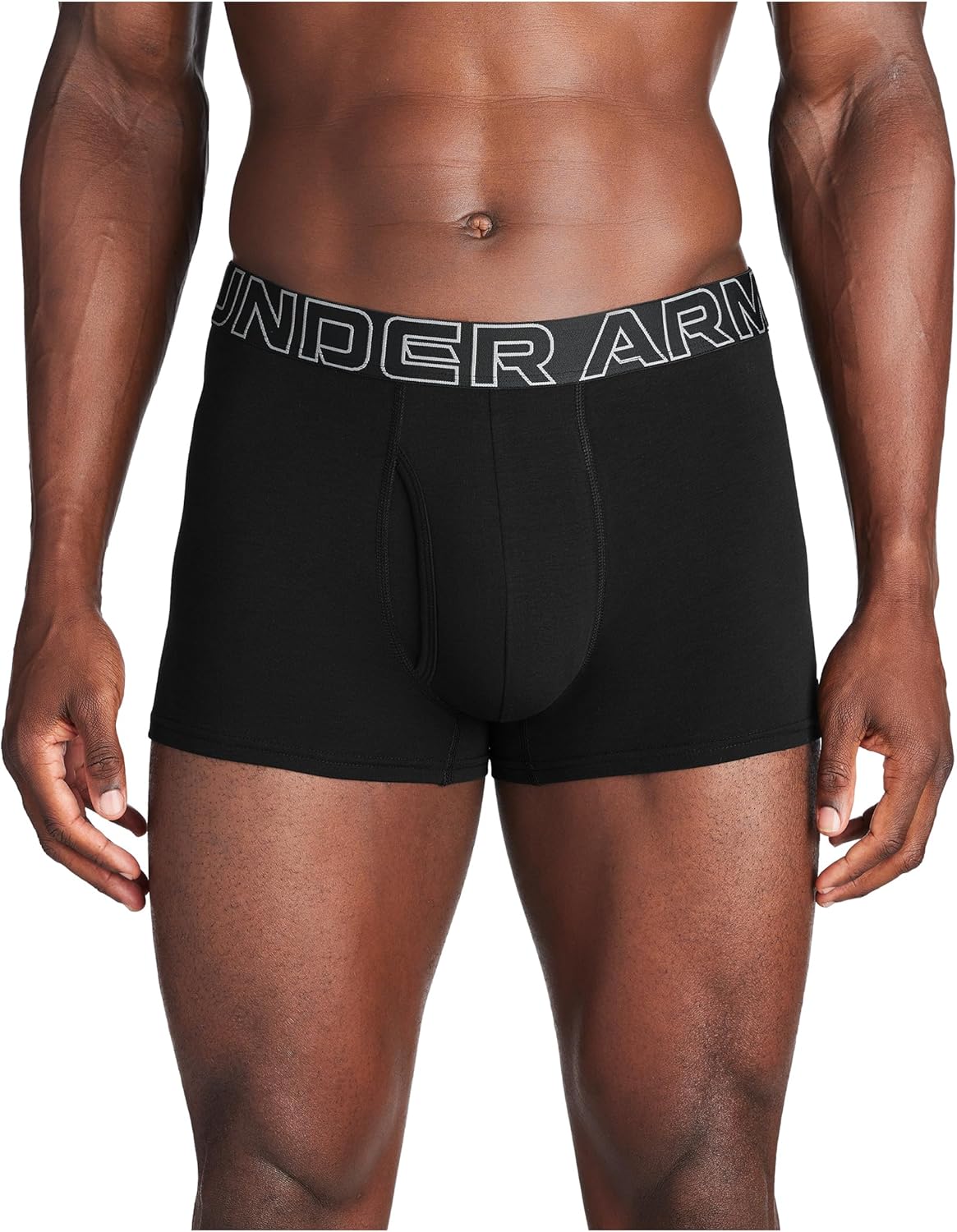 Under Armour мужские боксеры Performance Cotton, 3 штуки в упаковке, длина по внутреннему шву 3", комфорт на весь день, Black Solid - Core
Under Armour мужские боксеры Performance Cotton, 3 штуки в упаковке, длина по внутреннему шву 3", комфорт на весь день, Black Solid - Core